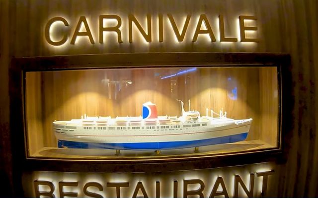 Carnivale Restaurant on the Carnival Tropicale