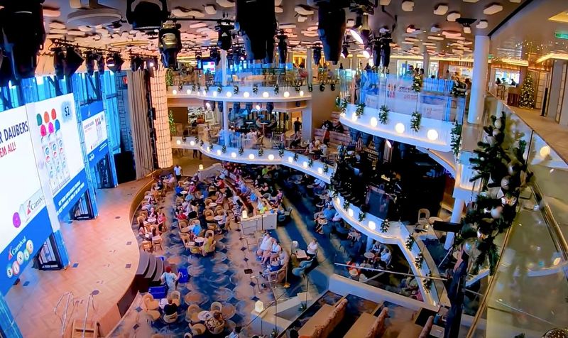 Celebration Central on the Carnival Tropicale