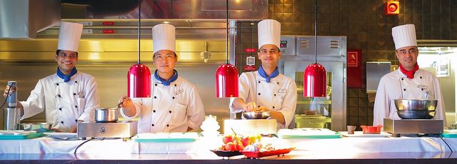 Cooking Demonstration on the Carnival Vista