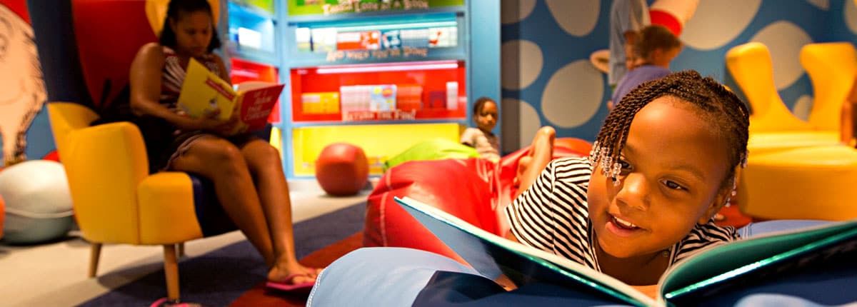 Dr. Seuss Bookville on the Carnival Celebration