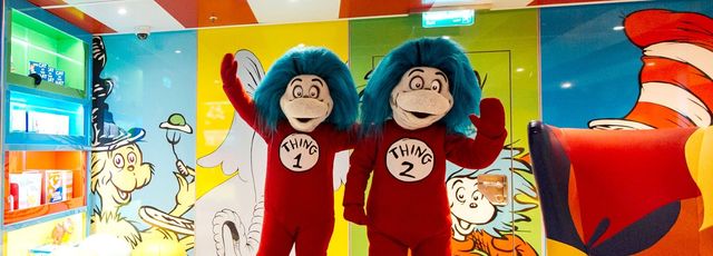 Dr. Seuss Bookville on the Carnival Celebration