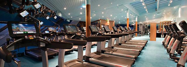 Fitness Center on the Carnival Radiance