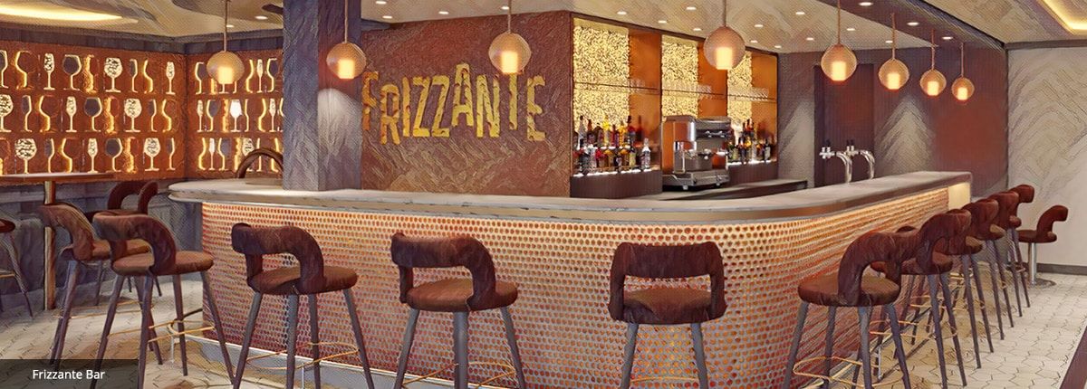 Frizzante Bar on the Carnival Venezia