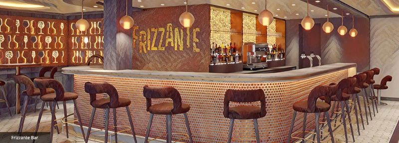 Frizzante Bar on the Carnival Venezia