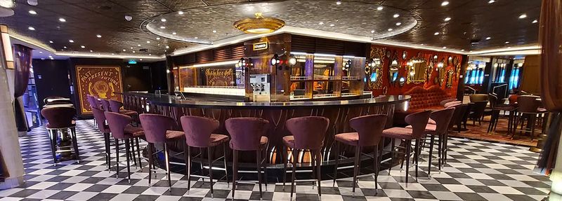 Fortune Teller Bar on the Carnival Mardi Gras