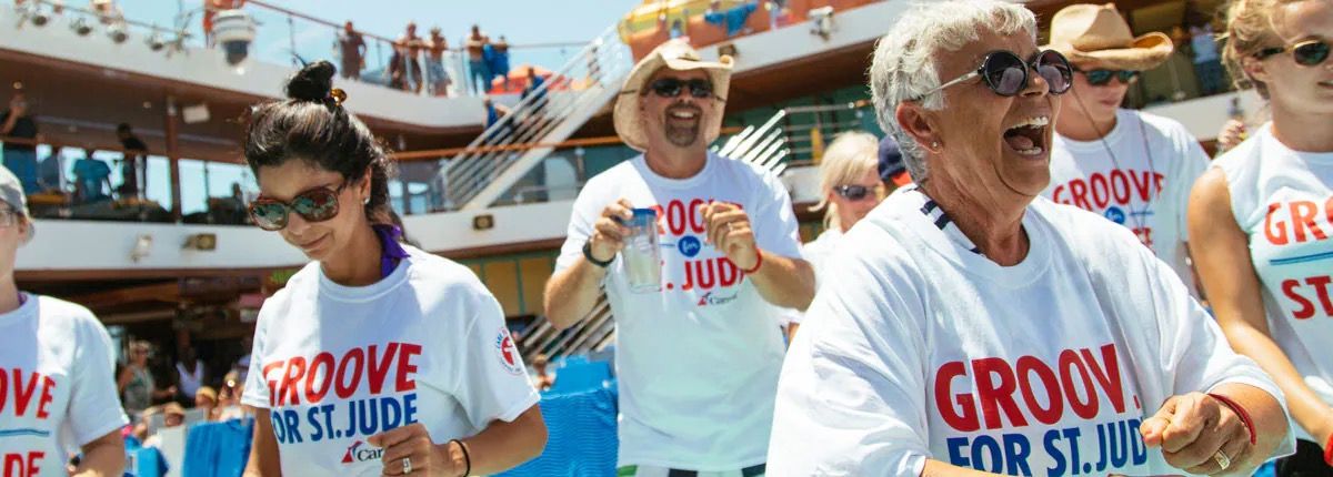 Groove for St. Jude on the Carnival Sunrise