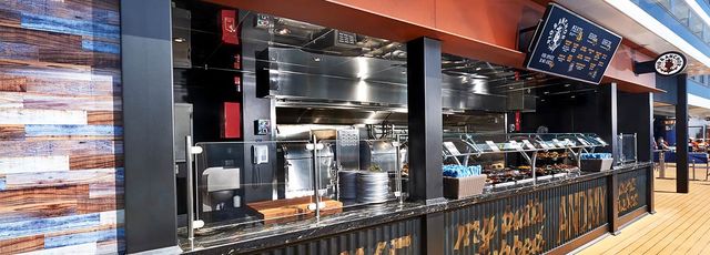 Guy's Pig & Anchor Bar-B-Que on the Carnival Magic