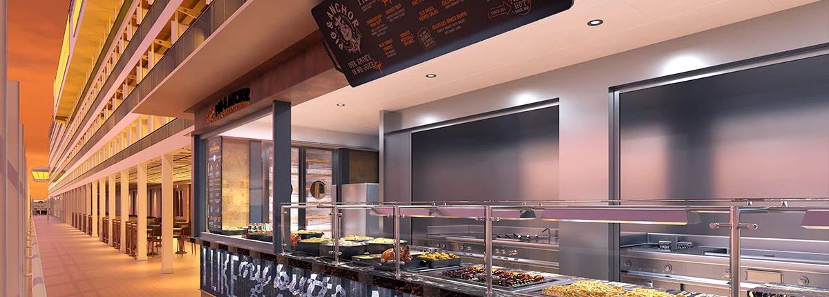 Guy's Pig & Anchor Smokehouse | Brewhouse on the Carnival Mardi Gras