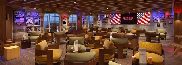 Heroes Tribute Bar & Lounge on the Carnival Celebration
