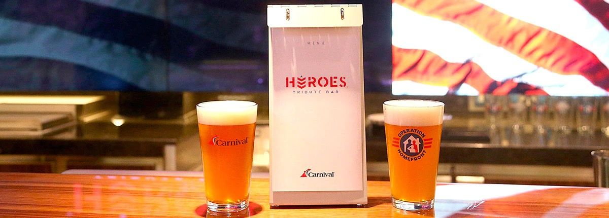 Heroes Tribute Bar & Lounge on the Carnival Venezia