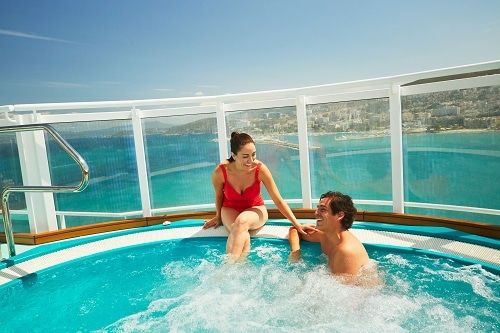 Hot Tubs on the Carnival Adventure