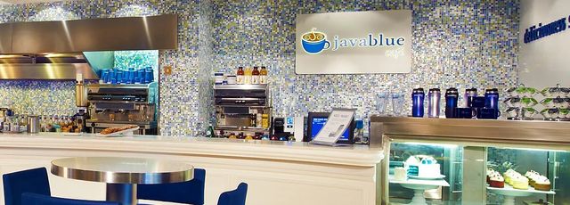 Javablue Cafe on the Carnival Venezia