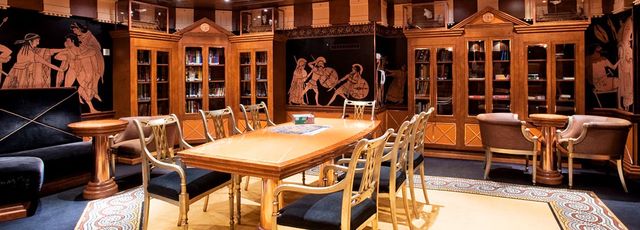 Library on the Carnival Horizon