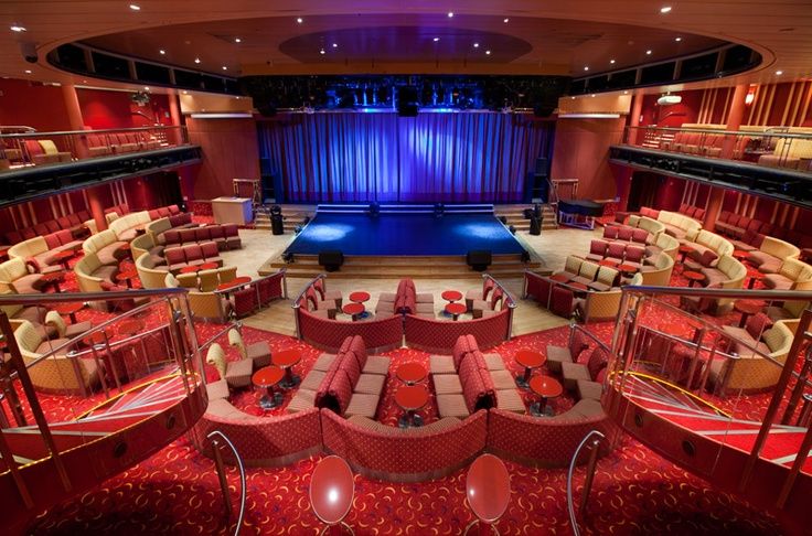 Marquee Theater on the Carnival Adventure