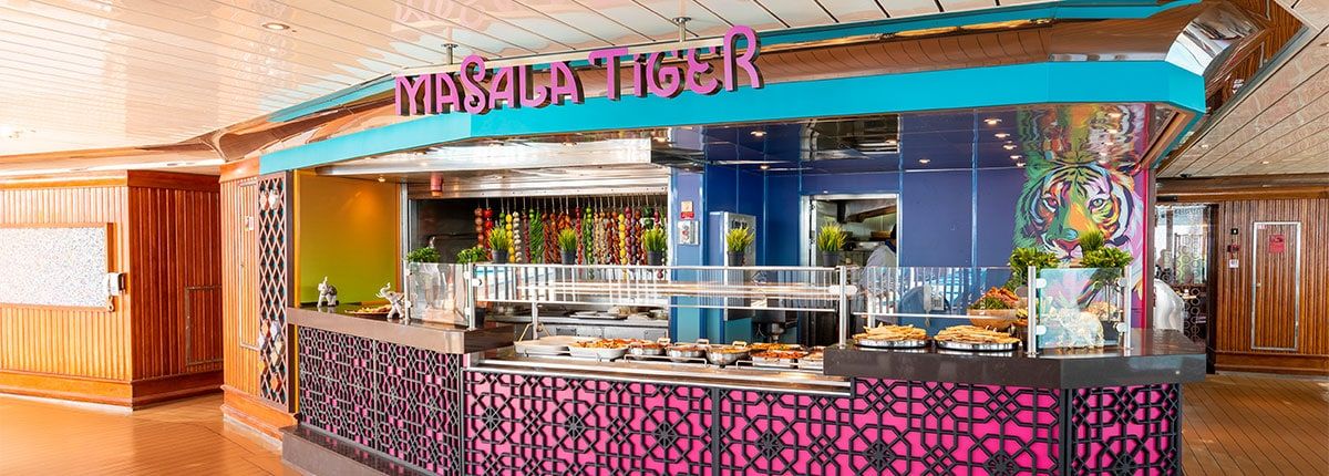 Masala Tiger on the Carnival Splendor