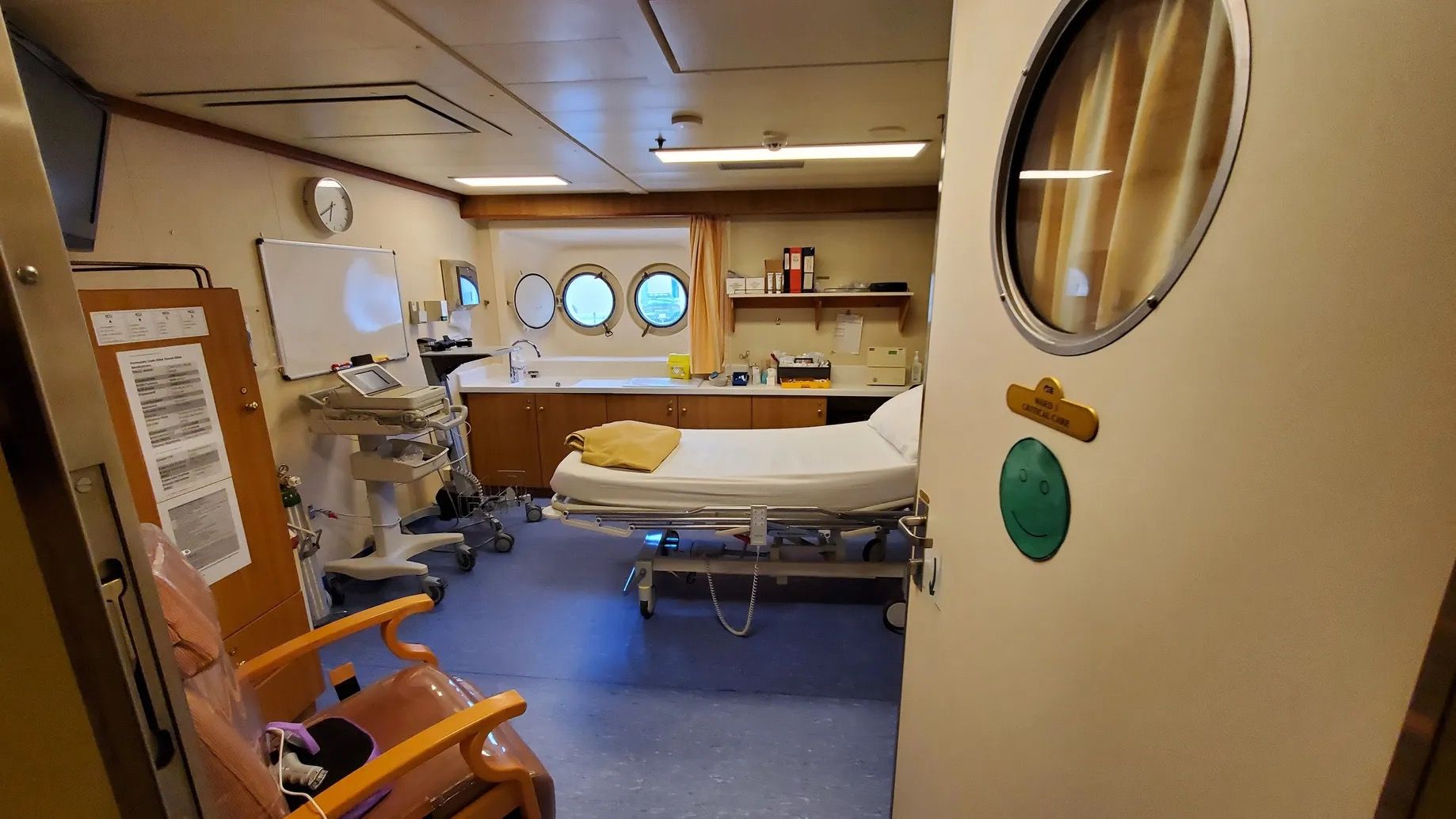 Medical Facilities on the Carnival Encounter
