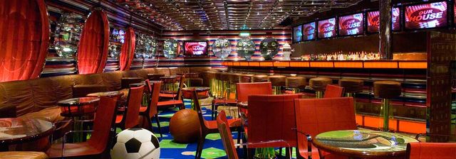 Our House Sports Bar on the Carnival Splendor