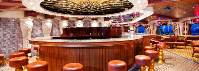 Piano Man Bar on the Carnival Liberty