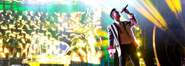 Playlist Productions on the Carnival Mardi Gras