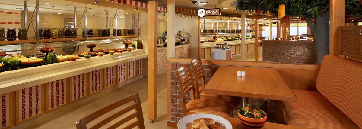 Restaurant Cezanne Lido Marketplace on the Carnival Conquest