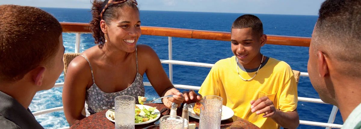 Restaurant Cezanne Lido Marketplace on the Carnival Conquest