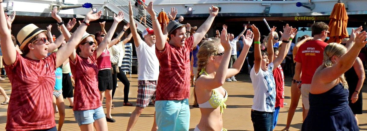 Sailaway Party on the Carnival Horizon