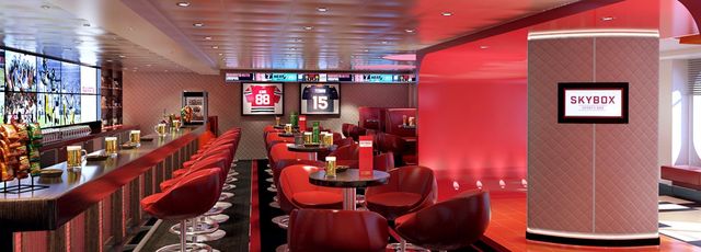Sky Bar on the Carnival Conquest
