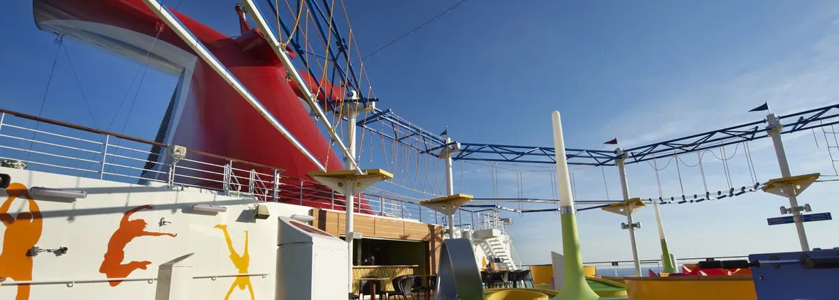 SkyCourse on the Carnival Panorama