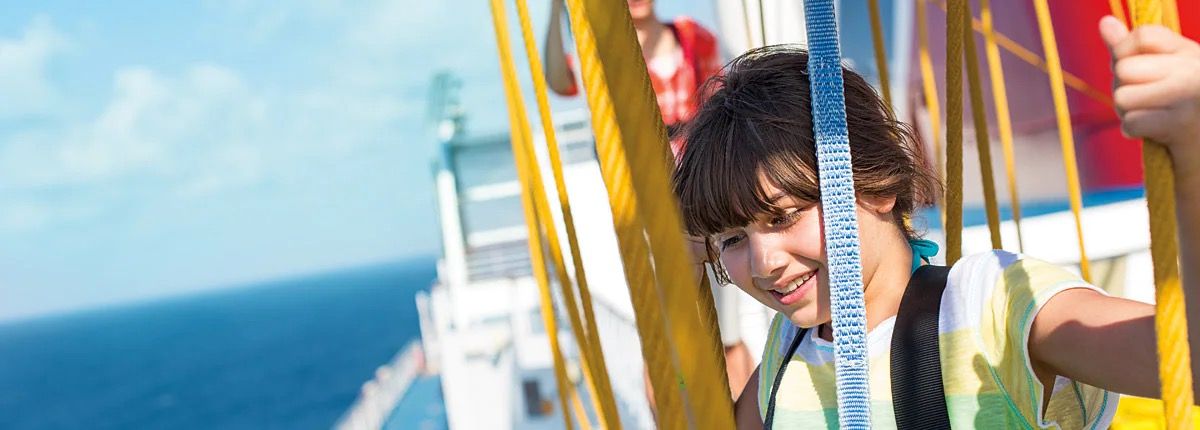 SkyCourse on the Carnival Panorama