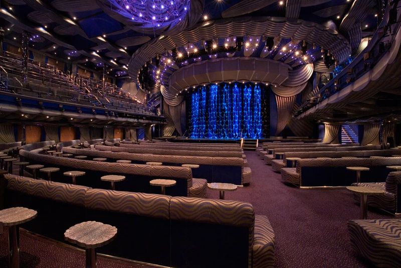 Spectacular Spectacular Main Lounge on the Carnival Splendor
