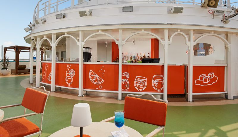 Spritz Bar on the Carnival Firenze