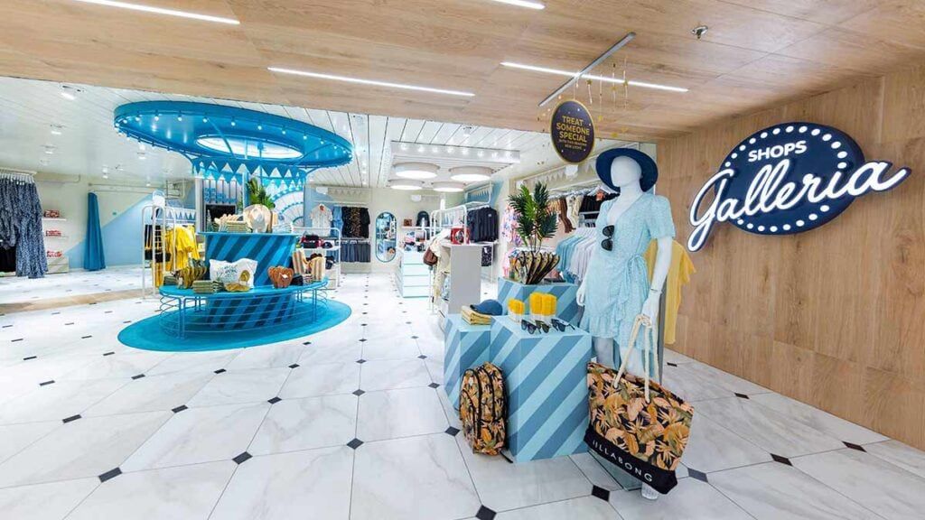 The Carnival Store on the Carnival Luminosa