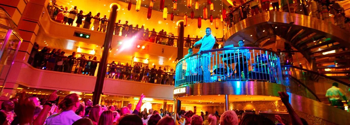The Millennium Atrium on the Carnival Freedom