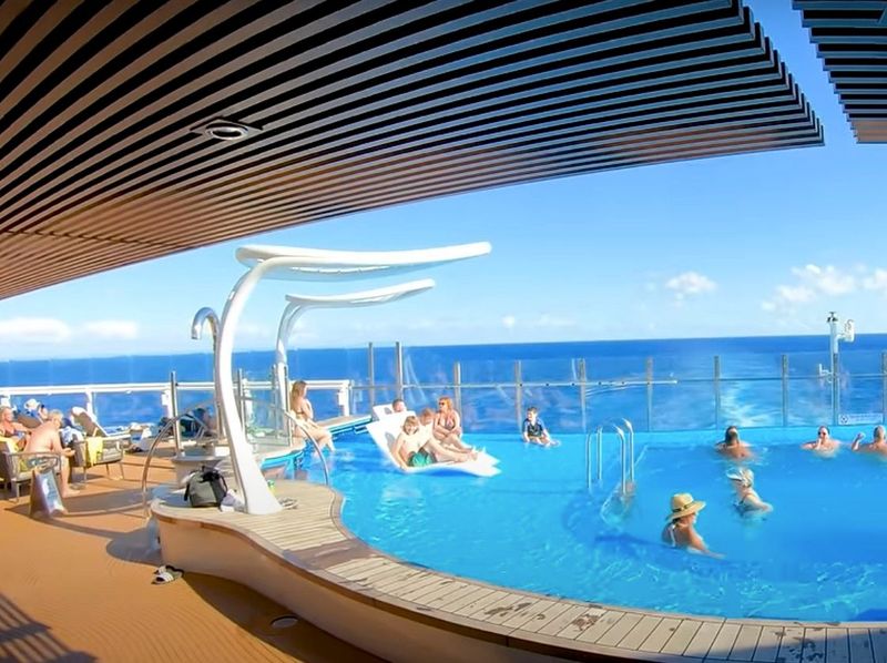The Patio on the Carnival Paradise