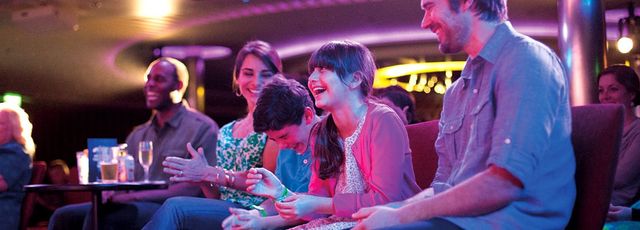 The Punchliner Comedy Club on the Carnival Jubilee