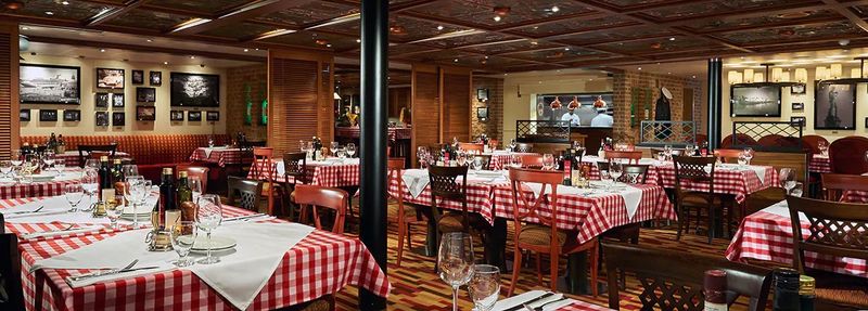 Trattoria on the Carnival Adventure