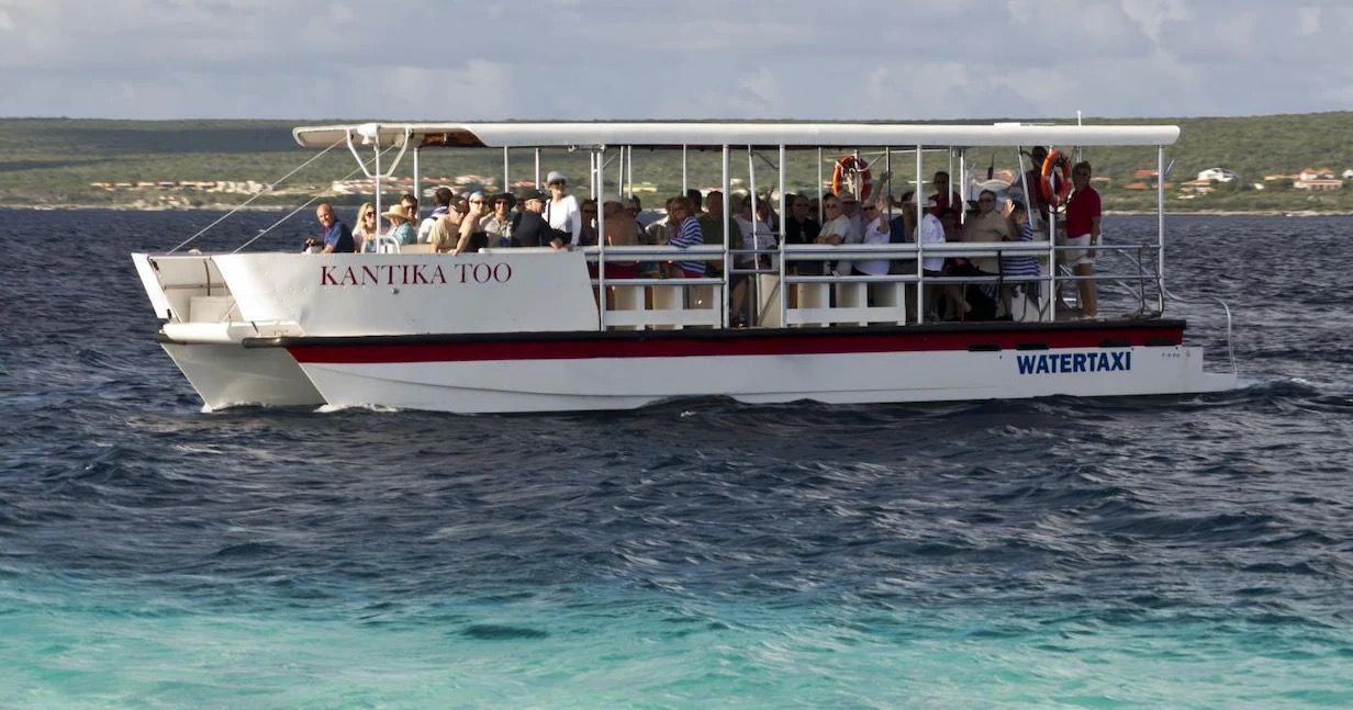 Water Shuttle on the Carnival Encounter