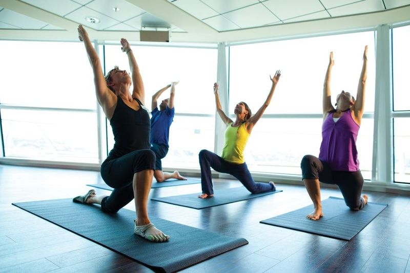 Aerobics on the Celebrity Summit