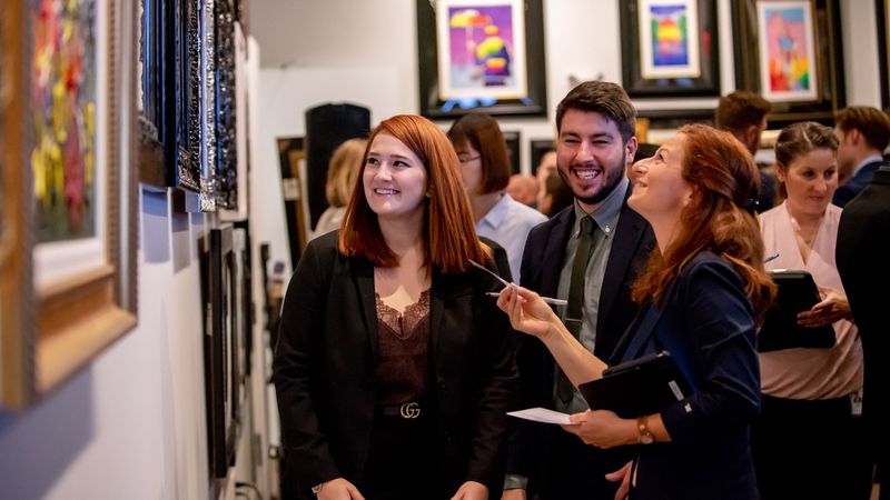 Art Gallery on the Celebrity Apex