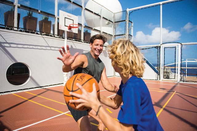 Basketball Court on the Celebrity Millennium