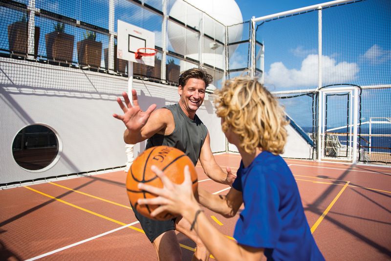 Basketball Court on the Celebrity Reflection