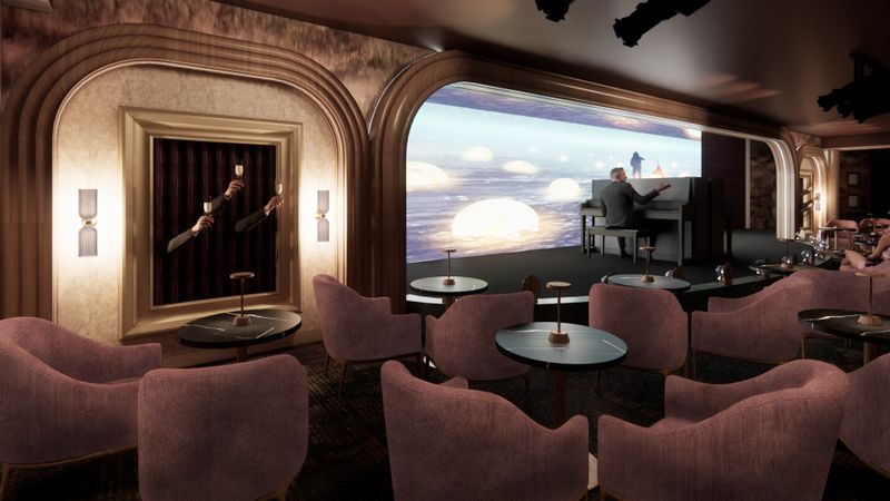 Boulevard Bar on the Celebrity Solstice