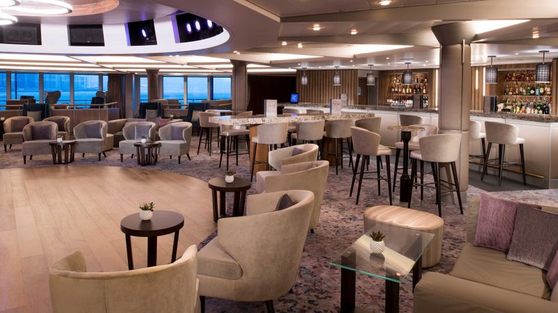 Boulevard Lounge on the Celebrity Solstice