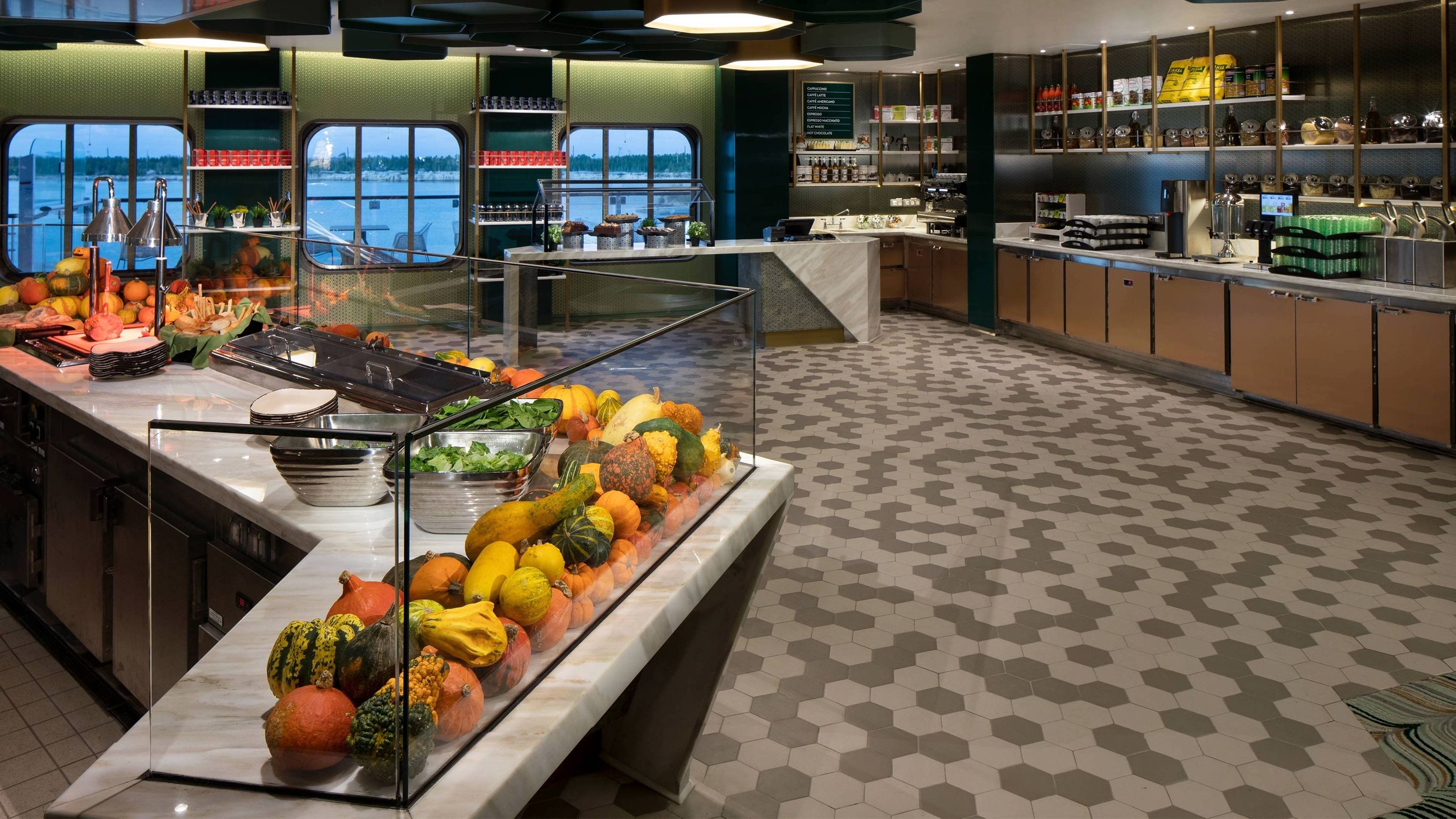 Eden Cafe on the Celebrity Edge