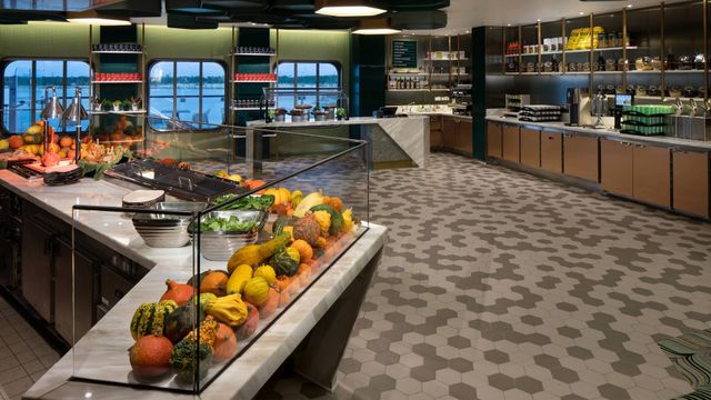 Eden Cafe on the Celebrity Apex