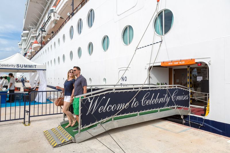 Gangway on the Celebrity Beyond