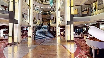 Grand Foyer on the Celebrity Constellation