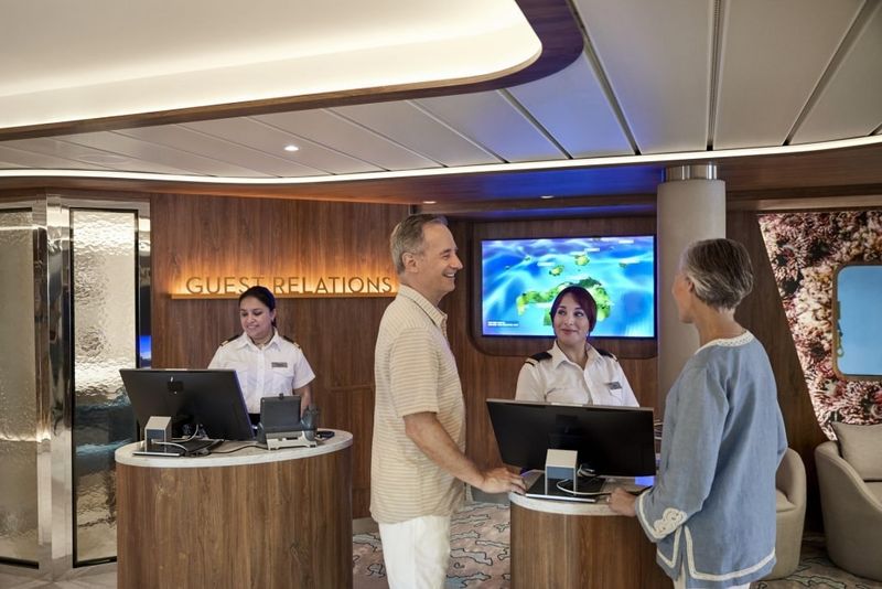 Guest Relations on the Celebrity Apex