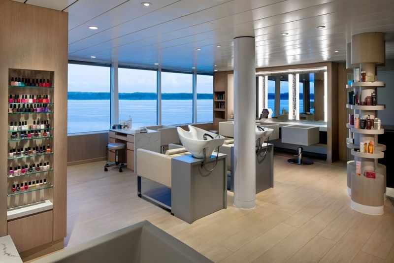Hair Salon on the Celebrity Solstice