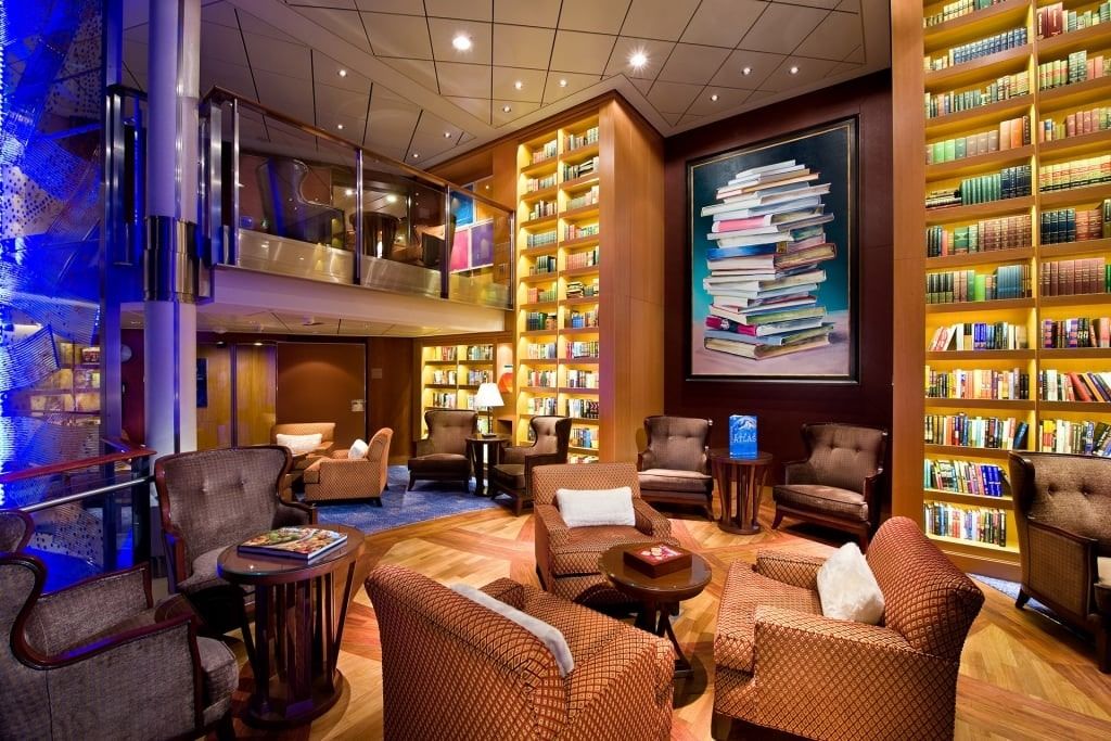 Library on the Celebrity Reflection